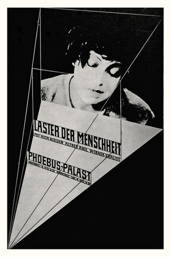 Movie poster for The Vice of Humanity (1927)