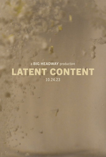 Movie poster for Latent Content (2023)