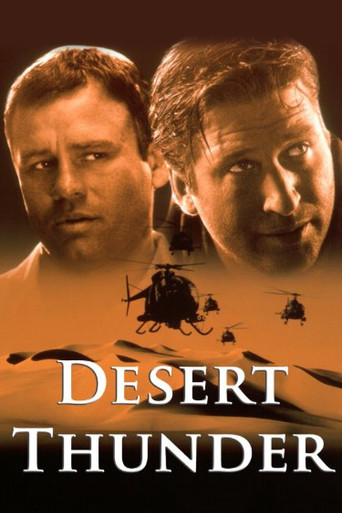 Movie poster for Desert Thunder (1998)
