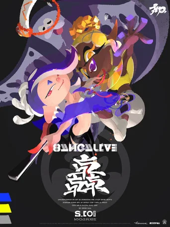 Movie poster for Splatoon 3 Live Concert featuring Deep Cut (2024)