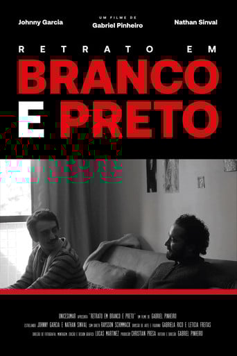 Retrato em Branco e Preto poster