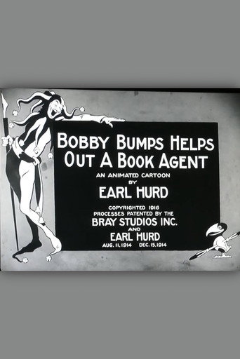 Movie poster for Bobby Bumps Helps Out a Book Agent (1916)