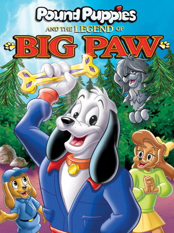 Movie poster for Pound Puppies and the Legend of Big Paw (1988)