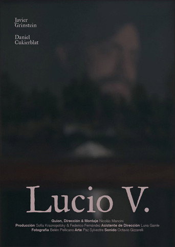 Movie poster for Lucio V.
