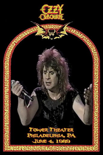Movie poster for Ozzy Osbourne: (1989) Philadelphia, PA (1989)