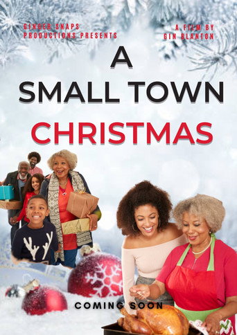 Movie poster for A Small Town Christmas (2023)