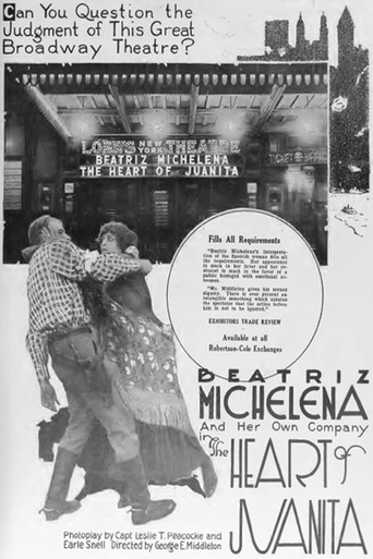 Movie poster for Heart of Juanita (1919)