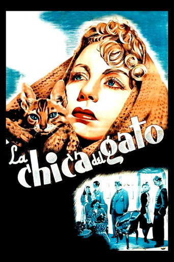 Movie poster for La chica del gato (1943)