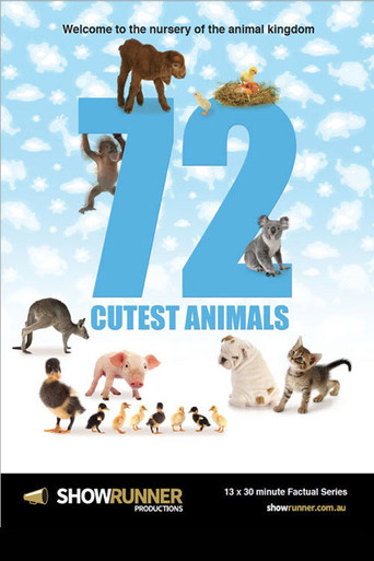 Series poster for 72 Cutest Animals (2016)