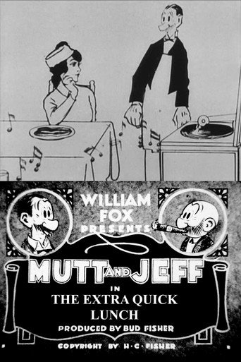 Movie poster for The Extra-Quick Lunch (1918)