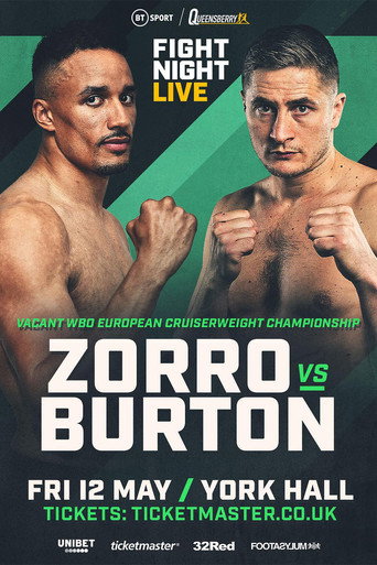 Movie poster for Ellis Zorro vs. Hosea Burton (2023)