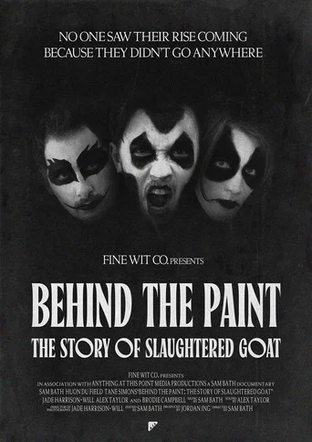 Movie poster for Behind the Paint: The Story of Slaughtered Goat (2025)