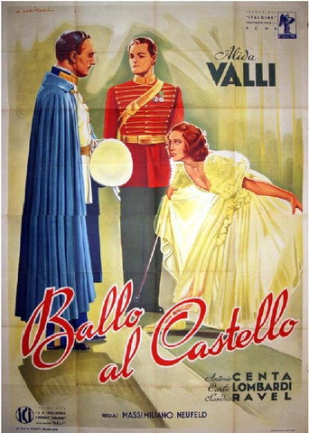 Movie poster for Ballo al castello (1939)