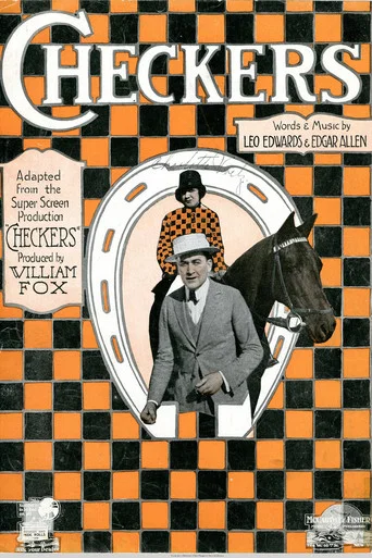 Movie poster for Checkers (1919)
