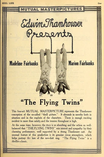 Movie poster for The Flying Twins (1915)