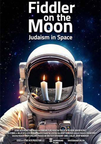 Movie poster for Fiddler on the Moon: Judaism in Space (2025)