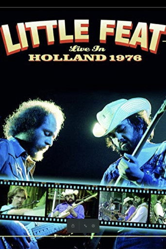 Movie poster for Little Feat: Live in Holland 1976 (1976)