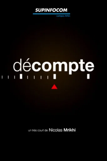 Movie poster for décompte (2012)