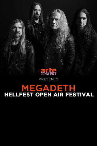 Movie poster for Megadeth - Hellfest 2024 (2024)