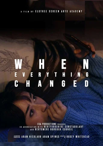 Movie poster for When Everything Changed (2023)