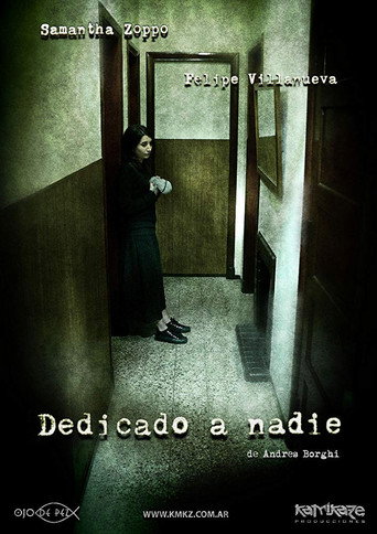 Movie poster for Dedicado a nadie (2008)