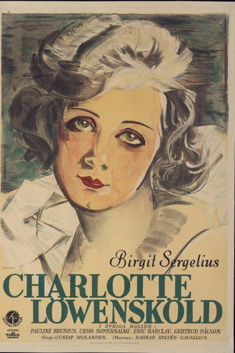 Movie poster for Charlotte Löwensköld (1930)