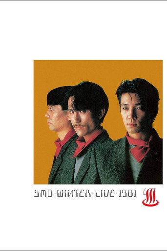 Movie poster for YMO: Winter Live '81 (1983)