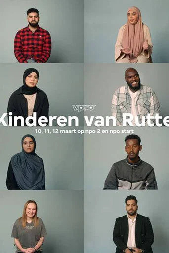 Series poster for Kinderen van Rutte (2025)