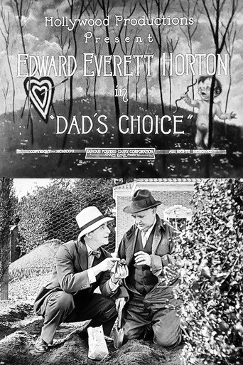 Movie poster for Dad's Choice (1928)