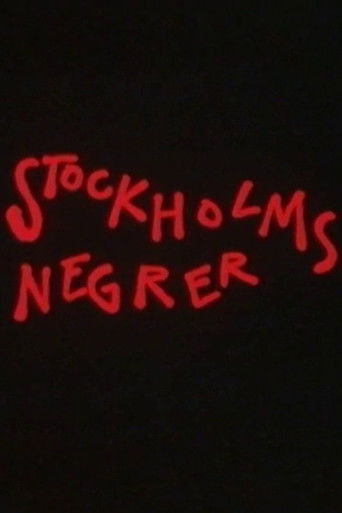 Stockholms negrer poster