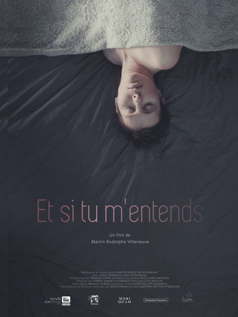 Movie poster for And if you hear me (2023)