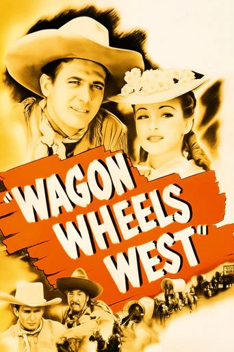 Movie poster for Wagon Wheels West (1943)