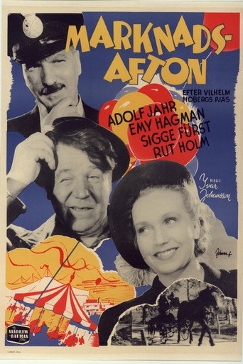 Movie poster for Marknadsafton (1948)