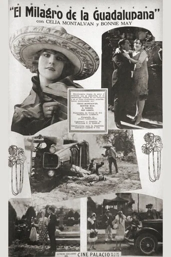 Movie poster for Milagros de la Guadalupana (1926)