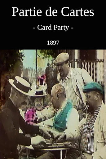 Movie poster for Partie de cartes (1897)