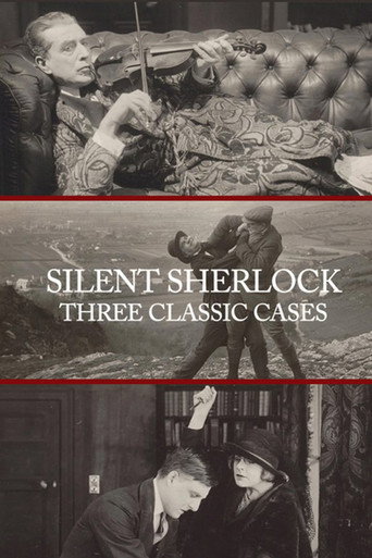 Movie poster for Silent Sherlock: Three Classic Cases (2025)