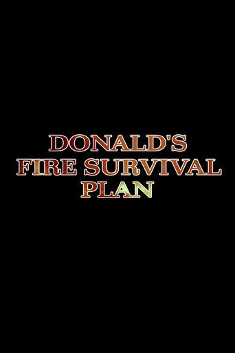 Movie poster for Donald's Fire Survival Plan (1966)