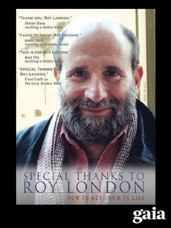 Special Thanks To Roy London poster