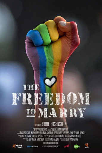 Movie poster for The Freedom to Marry (2016)