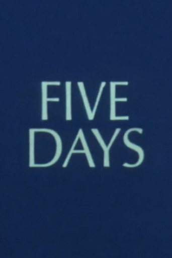 Movie poster for Five Days (1986)