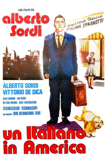 An Italian in America poster