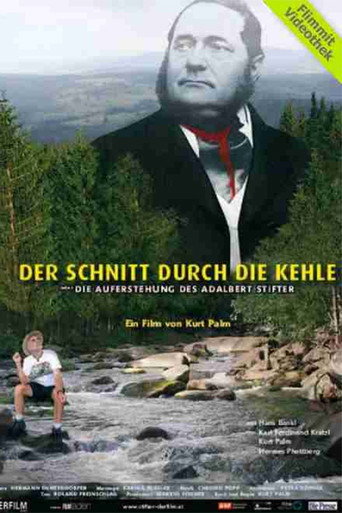 Movie poster for Der Schnitt durch die Kehle oder Die Auferstehung des Adalbert Stifter (2003)