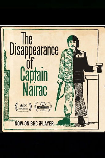 The Disappearance of Captain Nairac poster