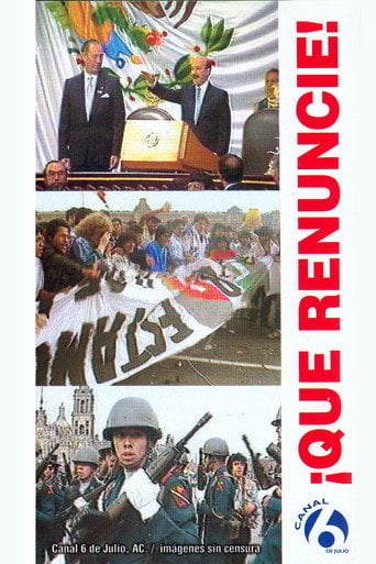 Movie poster for ¡Que renuncie! (1989)