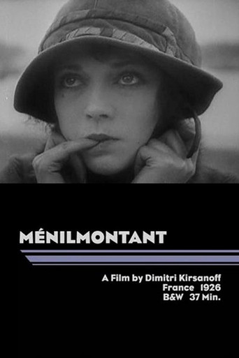 Movie poster for Ménilmontant (1926)