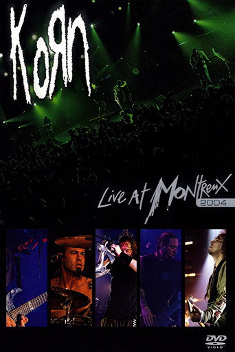 Movie poster for Korn: Live At Montreux 2004 (2008)
