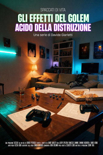 Movie poster for Gli Effetti del Golem Acido della Distruzione (2025)