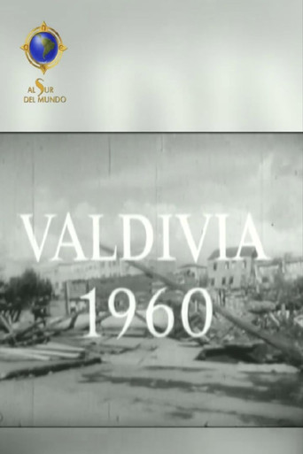 Movie poster for Valdivia 1960, El Gran Terremoto (1992)