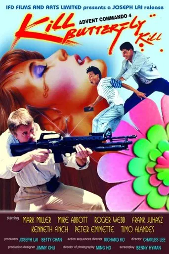 Movie poster for American Commando 6: Kill Butterfly Kill (1987)