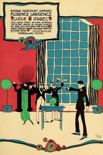 Movie poster for Elusive Isabel (1916)